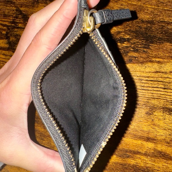 Tory Burch - Walker Leather Top Zip Card Case (Gently Used) - Picture 5 of 8